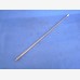 Steel shaft, stainless, 3/8", 20.71 &